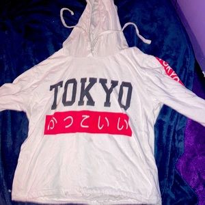 This is a Tokyo crop top